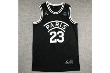  Jordan 23 Paris Basketball jersey Black