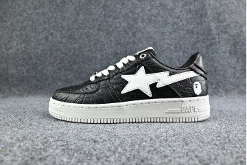 A Bathing Ape Bape Sta Low #3 Line Camo Black