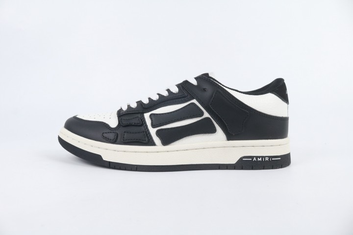 AMIRI Skel Top Low Black