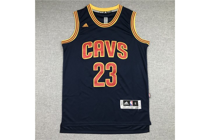 Adidas LeBron James Cleveland Cavaliers Hardwood Classics Jersey 23 Deep blue