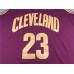 Adidas LeBron James Cleveland Cavaliers Hardwood Classics Jersey 23 Red