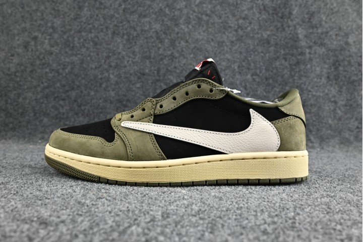 Air Jordan 1 low Travis Scott Army Green