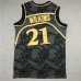 Atlanta Hawks Dominique Wilkins 1986-87 Hardwood Classics Jersey 21 Black