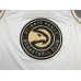 Atlanta Hawks Trae Young 11 White Gold Jersey