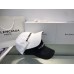 Balenciaga BB Laser Destroyed Velcro Tab Cap Black White