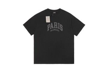 Balenciaga Cities Paris T-shirt Black