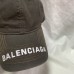 Balenciaga Cotton Twill Baseball Hat chocolate