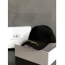 Balenciaga Gold Logo Visor Cap 