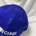 Balenciaga Logo Cap royal blue