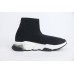 Balenciaga Speed Clear Sole Black White