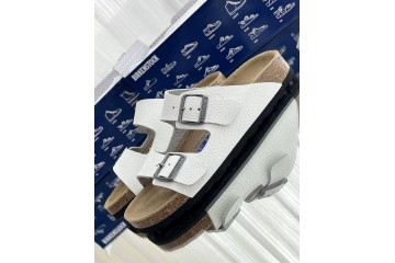 Birkenstock Arizona Leather White 