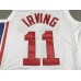 Brooklyn Nets Kyrie Irving 11 White  Jersey 