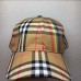 Burberry Baseball Cap Logo Applique Vintage Check Archive Beige