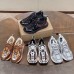 Burberry Embossed Mesh Sneakers Black Red