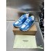 Burberry Embossed Mesh Sneakers Blue Mix