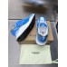 Burberry Embossed Mesh Sneakers Blue Mix