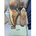 Burberry Embossed Mesh Sneakers Dark Birch Brown
