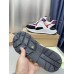 Burberry Embossed Mesh Sneakers Puple Red
