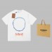 Burberry Rattan hoop Graffiti T-shirt White