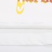 Burberry Rattan hoop Graffiti T-shirt White