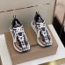 Burberry Vintage Check Cotton and Leather Sneakers Brown White
