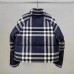 Burberry short down jacket Navy Blue