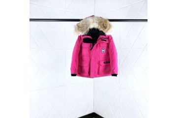 Canada Goose Kid Parka Coat Rose