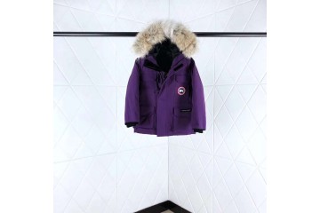 Canada Goose Kid Parka Coat Sky Purple