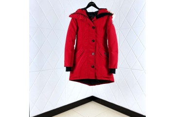 Canada Goose Rossclair Parka Coat Red