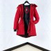 Canada Goose Rossclair Parka Coat Red