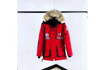 Canada Goose Snow Mantra Parka down Jacket Red