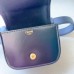 Celine  TRIOMPHE leather Mini Waist Bag Black