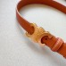 Celine  TRIOMPHE leather Mini Waist Bag Triomphe Tan