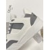 Celine Trainer CT-07  Low Lace-up Grey White