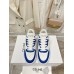 Celine Trainer CT-07 Low Lace-up Blue White
