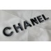 Chanel 22 Mini Handbag 22S Calfskin White Black Logo