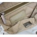 Chanel 22 Mini Handbag 22S Calfskin White Black Logo