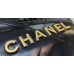 Chanel 22 Mini Handbag Shiny Crumpled Calfskin Gold-Tone Metal Black