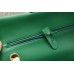 Chanel Classic Quilted WOC Crossbody Bag Dark Green