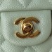 Chanel Classic Quilted WOC Crossbody Bag Green A01112