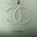 Chanel Classic Quilted WOC Crossbody Bag Green A01112
