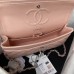 Chanel Classic Quilted WOC Crossbody Bag Pink A01112
