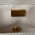 Chanel Flap Bag with Top Handle 23C White AS3749
