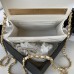 Chanel Flap Bag with Top Handle Mini White