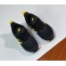 Child Adidas Fortarun El K Black Yellow