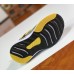 Child Adidas Fortarun El K Black Yellow