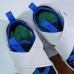 Child Nike Flex Advance BR White Blue Black