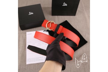 Christian Louboutin belt red