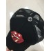 Chrome Hearts x Rolling Stones Leather Patch Trucker Hat Black