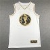 Dallas Mavericks Luka Doncic Jersey 77 White Gold
